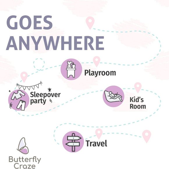 Pillow Bed Lounger, Toddler Nap Mat, Reclining Floor Cushion - Picture 6 of 6